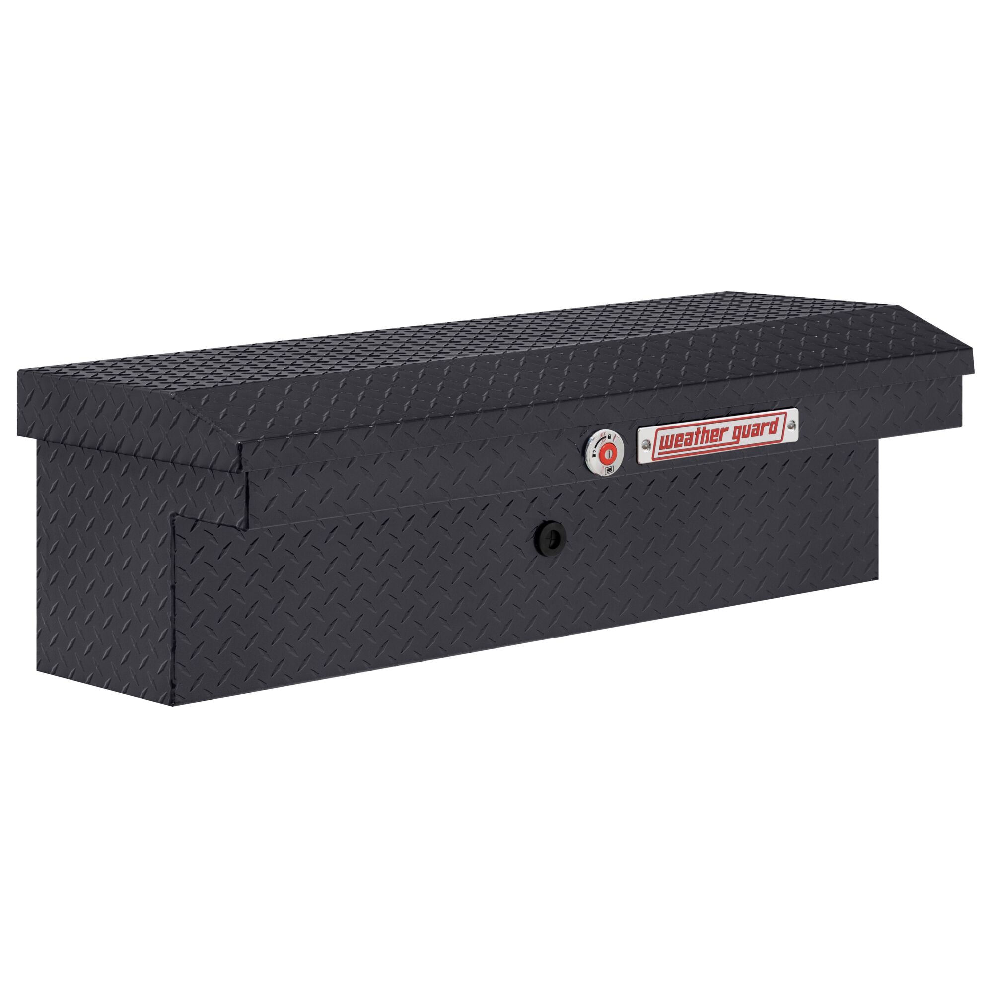 Weather Guard, 41in. L Low Profile, Lo-Side Box, Width 41 in, Material Aluminum, Color Finish Gray, Model# 180-6-04